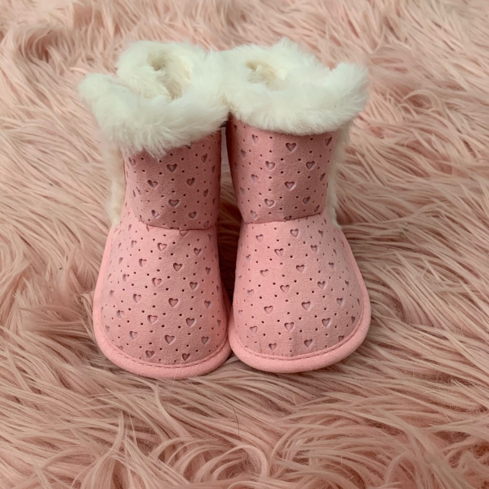 Pink Baby Boots